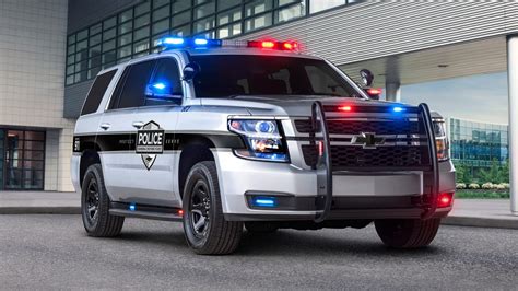 Chevy Tahoe becomes first 'pursuit-rated' police car with autobrake - CNET