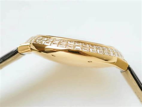 Ballon Bleu de Cartier 42mm Diamond Paved Dial in Yellow Gold - Hont Watch