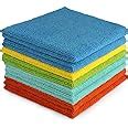 Amazon.com: AIDEA Microfiber Cleaning Cloths-8PK, All-Purpose Cleaning ...