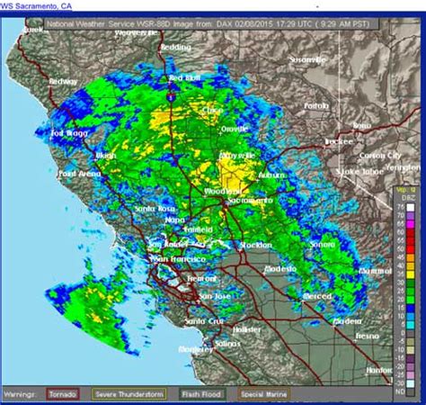 Rain, Snow Hits Parched California; Severe Weather Forecast Through ...