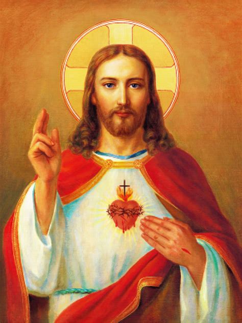 Jesus Christ Images, Jesus Art, Heart Of Jesus, Jesus Is Lord, Catholic Art, Religious Art ...