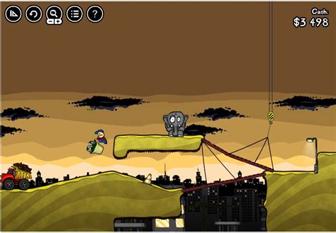 Game Walkthroughs (Oyun Çözümleri): Cargo Bridge 2 Walkthrough (Construction Site)