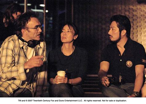 Danny Boyle with Michelle Yeoh & Hiroyuki Sanada - Sunshine Photo ...