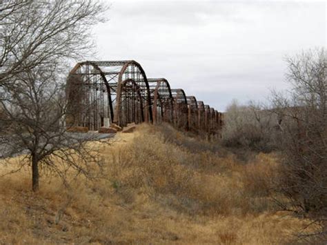 Canadian River, Texas history, bridges, vintage & new photos, vintage maps.