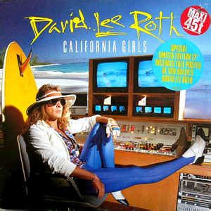 David Lee Roth – California Girls (1985, Poster, Vinyl) - Discogs