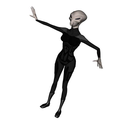 Alien In Black Costume Free Stock Photo - Public Domain Pictures