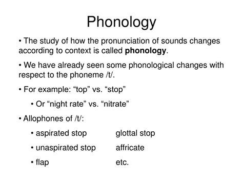 What Are Some Examples Of Phonology - sharedoc