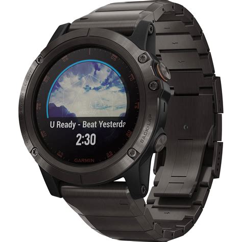 Garmin fenix 5X Plus Sapphire Edition Multi-Sport 010-01989-04