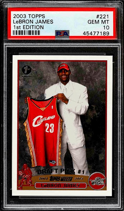 The 10 Ultimate LeBron James Rookie Card Investments in 2022