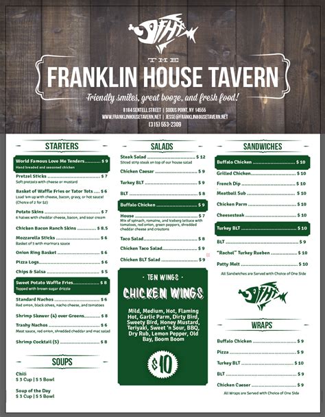 Home - Franklin House Tavern