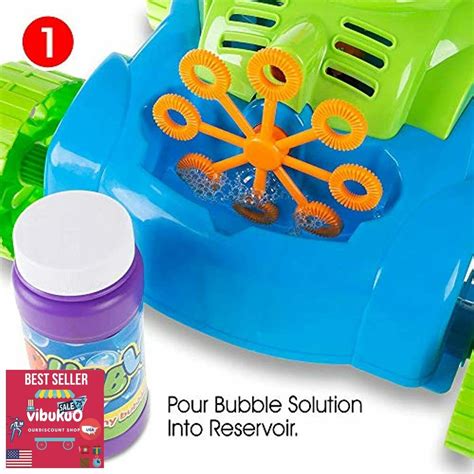 NEW KIDS Bubble Lawn Mower Electronic Bubble Blower Machine Fun Bubbles Blowing | eBay