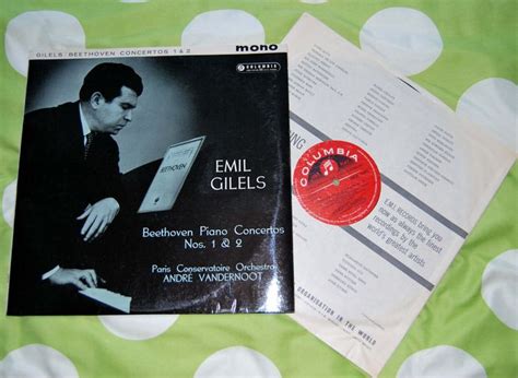 Beethoven - Emil Gilels - Piano Concertos Nos. 1 & 2 - - Catawiki