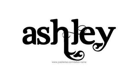 ashley name design - Google Search | Baby name tattoos, Tattoo name, Tattoos with kids names