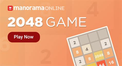 2048 Game | Play Puzzle Games | Manorama Online