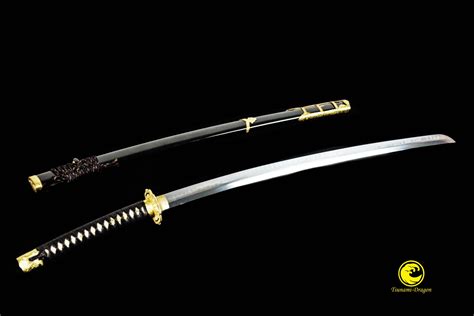 Handmade Clay Tempered Shihozume Blade Japanese Katana Tachi Samurai Sword