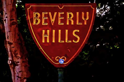 Edit free photo of Beverly hills sign,beverly hills,sign,painting,art - needpix.com