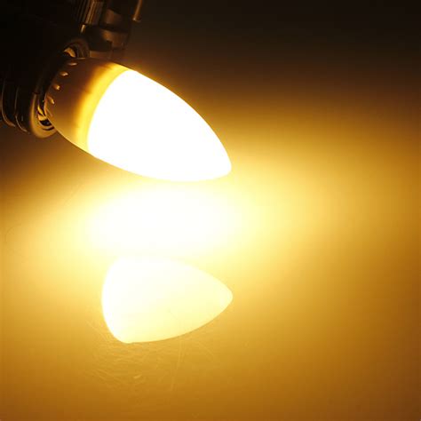 E14 2835 smd 3w white/warm white led candle bulb lamp ac 200-240v Sale - Banggood.com