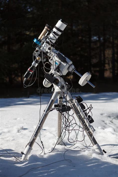 Professional Astrophotography Setup Equipped with DSLR Camera ...