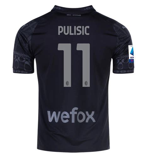 Pulisic AC Milan 23/24 Pleasures Jersey - SoccerArmor