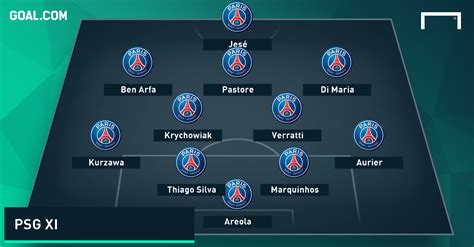 Paris Saint Germain Lineup - MGP Animation