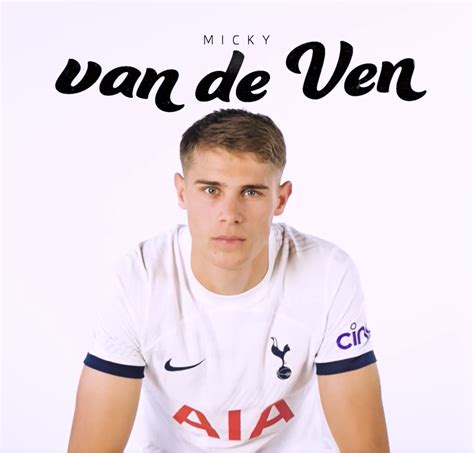 Tottenham confirm Micky van de Ven signing as new arrival leaves fans ...