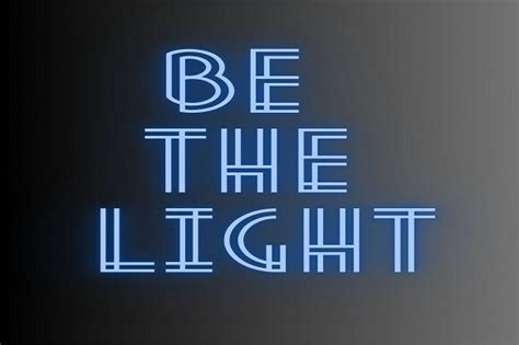 Be the Light Graphic by Nibs Art · Creative Fabrica