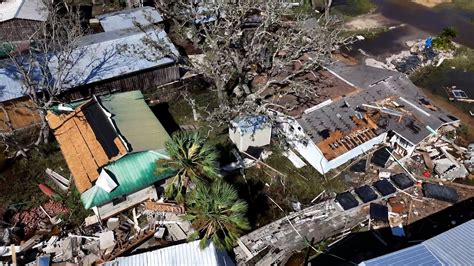 Hurricane Helene Florida damage shown in drone video