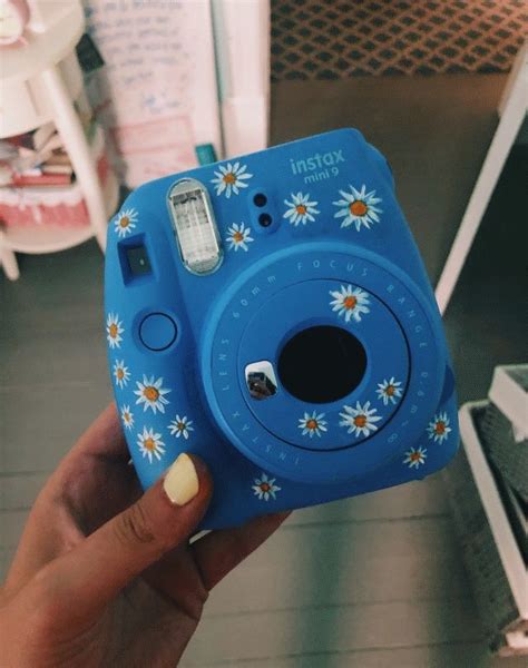 Painted instax polaroid camera - cute things or cool things #Camera #Cool #cute #Instax #Painted ...