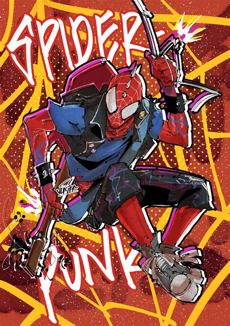 Wildannf - Spider-punk fanart