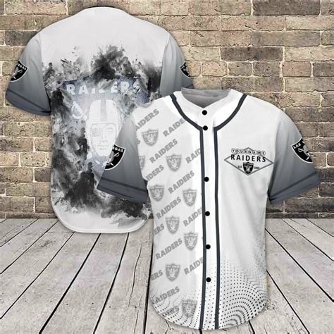 Oakland Raiders NFL Personalized Custom Baseball Jersey ...