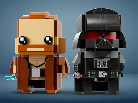 LEGO BrickHeadz Obi-Wan Kenobi & Darth Vader figurines