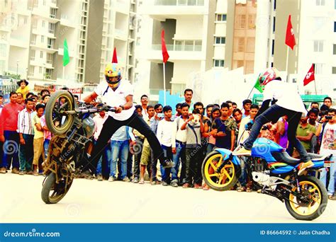 Bike Stunts editorial photography. Image of enjoy, colour - 86664592