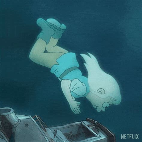 Swimming Bean GIF - Swimming Bean Abbi jacobson - Discover & Share GIFs