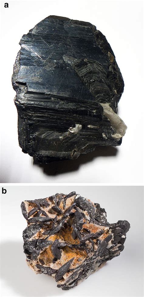 a Wolframite. Cinovec, Ore Mountains, Czech Republic (courtesy of ...