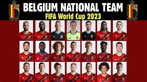 Belgium Football Team 2022