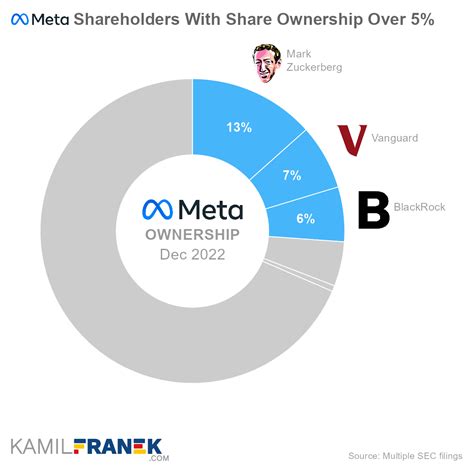 Who Owns Meta (Facebook): The Largest Shareholders Overview - KAMIL ...