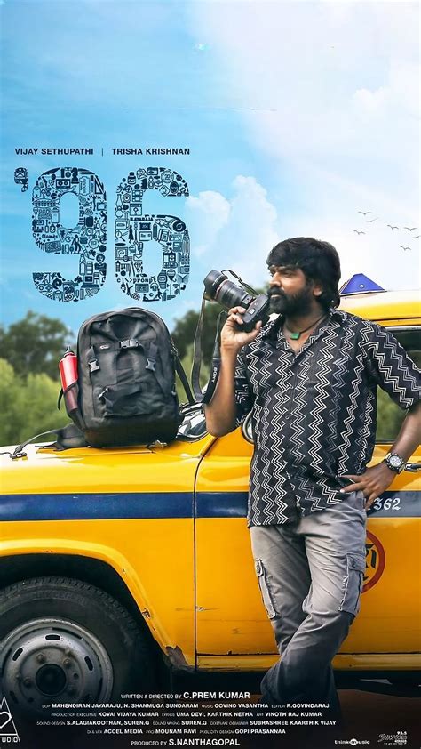 Iru Kaalin Idayile Urasum Poonaiyai, 96 Movie Poster, vijay sethupathi ...