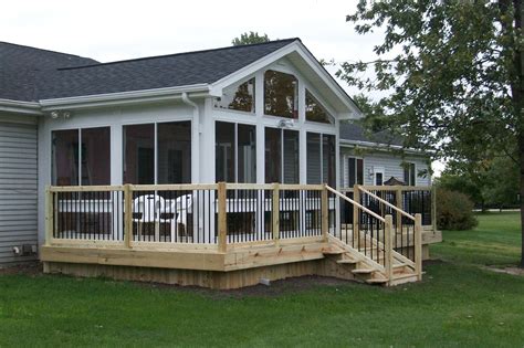 You want a sunroom? You want a deck? You want both? You think it, we ...