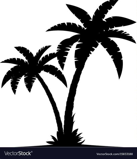 palm tree silhouette clip art - Arianna Cass