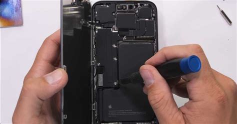 iPhone 15 Pro Teardown: Easy Back Panel Repairs, Battery Replacement ...