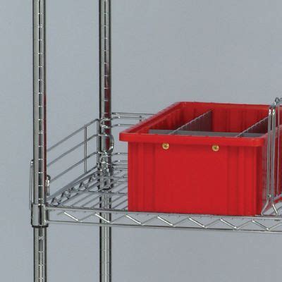 Shelf Dividers For Chrome Wire Shelving | Shelf Divider | Emedco.com