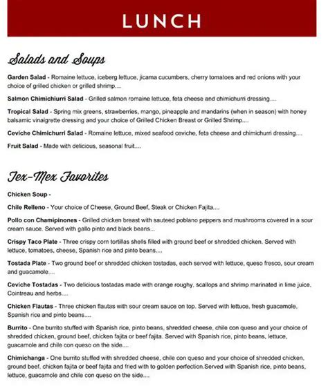 Gloria's Latin Cuisine Menu - Urbanspoon/Zomato