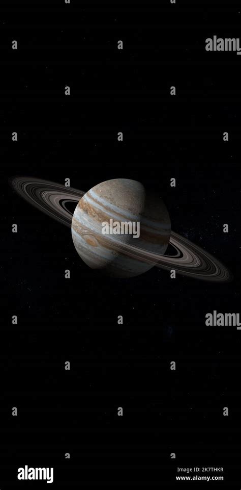 Jupiter planet and her rings in the outer space Stock Photo - Alamy