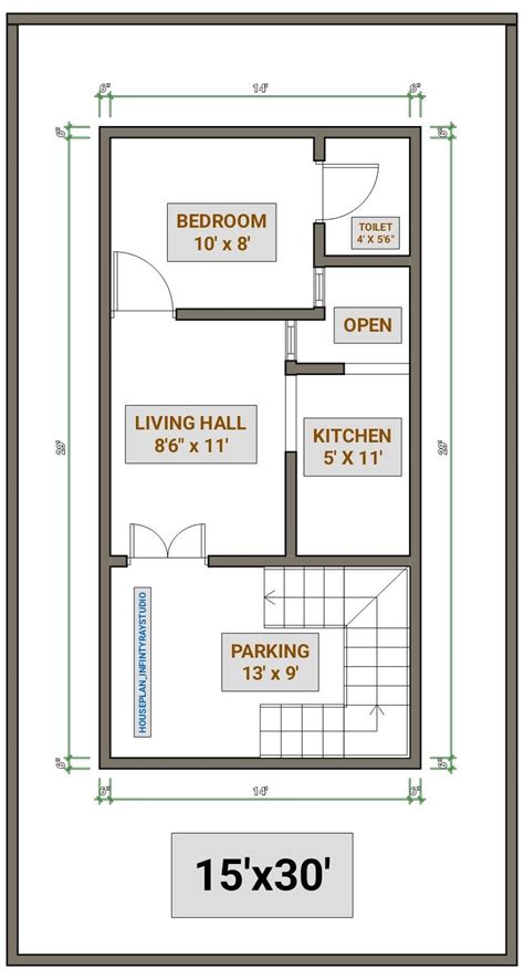 15x30 House Plan | 15x30 Ghar Ka Naksha | 15x30 Houseplan