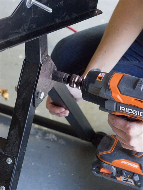 Tightening Bolts with My Ridgid Impact Wrench - Erin Spain