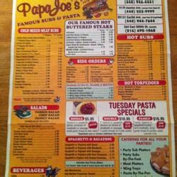 Papa Joe’s Subs & Pasta - Sandwiches - Willowick, OH - Reviews - Photos - Yelp