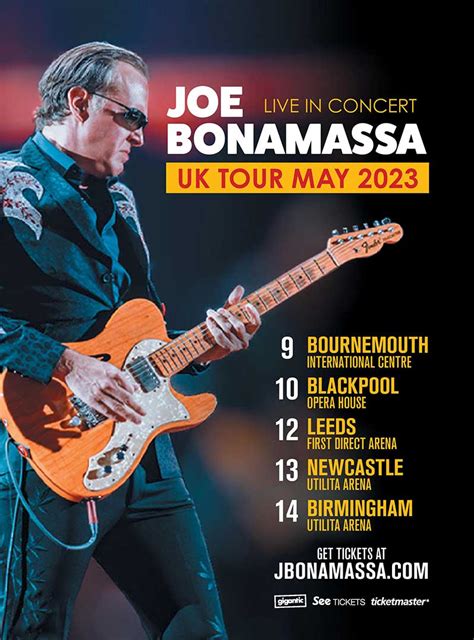 Joe Bonamassa 2023 UK Tour - RAMzine