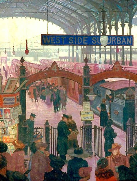 Liverpool Street Station | Art uk, London painting, Liverpool street