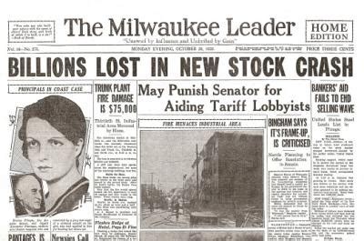 Black Tuesday, October 22, 1929: Stock Market Crash - History 12