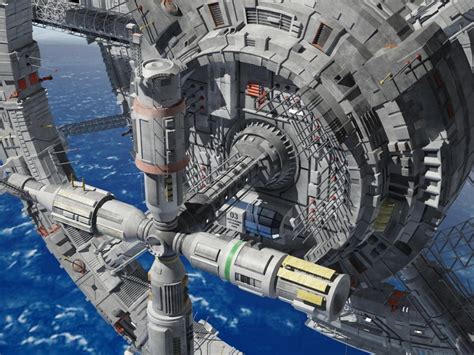 Sci-Fi Space Station 3d model | Best Of 3d Models